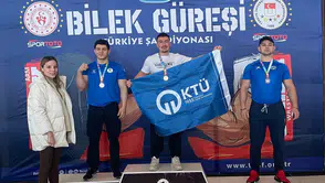 KTÜ Öğrencisi Toygar Arslan Türkiye Bilek Güreşi Şampiyonu Oldu