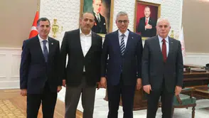 Bayburt Heyetinden Sağlık Bakanı Kemal Memişoğlu’na Ziyaret