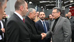 Başkan Ahmet Metin Genç, Trabzon Ulaşım A.Ş. Personeliyle Bayramlaştı