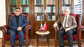 KTÜ Rektörü Prof. Dr. Hamdullah Çuvalcı’dan İran Başkonsolosluğu’na Taziye Ziyareti