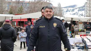 Erzurum İl Emniyet Müdürü Onur Karaburun’dan Yenişehir Halk Pazarı’na Ziyaret