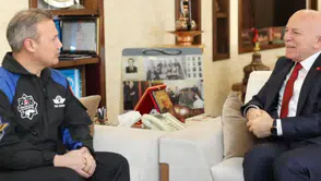 Astronot Alper Gezeravcı Erzurum Büyükşehir Belediyesi’nde Ağırlandı