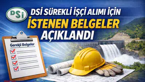 DSİ Sürekli İşçi Alımı İçin İstenen Belgeler Açıklandı