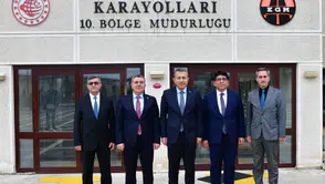 Vali Tahir Şahin’den Karayolları 10. Bölge Müdürlüğü’ne Ziyaret