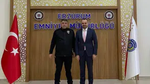 DAP Başkanı Halil İbrahim Güray’dan Emniyet Müdürü Karaburun’a Ziyaret