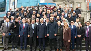 Arsin Belediye Başkanı Hamza Bilgin Trabzon’da Bayramlaşma Programına Katıldı