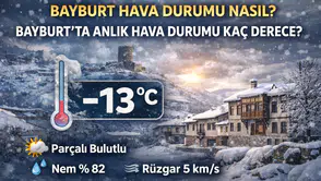 Bayburt Hava Durumu Nasıl? Bayburt’ta Anlık Hava Durumu Kaç Derece?