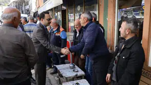 Murgul Kaymakamı Şahin’den Esnaf Ziyareti