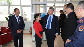 Artvin Protokolünden Okul Ziyareti