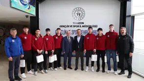 Türkiye İkincisi Hentbol Takımından Trabzon GSİM’e Ziyaret
