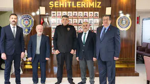 Erzurum İl Emniyet Müdürü Onur Karaburun’dan EMŞAV’a Ziyaret