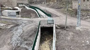 Bayburt’ta Bayraktar Köyü Deresi Islahı Hizmete Açıldı