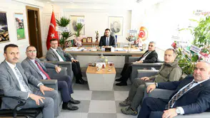 Rize İl Genel Meclisi Başkanı Ali İmran Büyük’e Yoğun Ziyaret