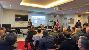 Rize’de Minibüs Şoförlerine Narkotik Farkındalık Eğitimi