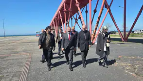 Arsin Sahil Parkı'nda Modernleşme Çalışmaları Hızla Devam Ediyor