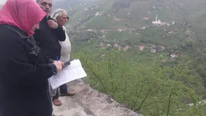 Trabzon’da Şiddetli Yağışın Ardından Tarım Arazilerinde Hasar Tespit Çalışmaları Sürüyor