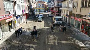 Fevzi Çakmak Caddesi’nde Yenileme Çalışmaları Sürüyor