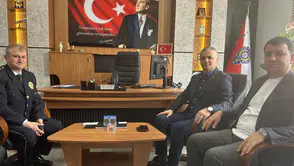 Yomra Belediye Başkanı Mustafa Bıyık’tan Emniyet Müdürü Kenan Bıyık’a Ziyaret