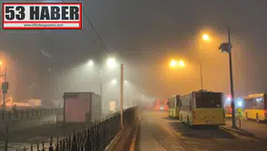 İstanbul'un bazı ilçelerinde sis etkili oldu