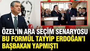 CHP'de 22 vekil istifa mı edecek? İşte Özel'in ara seçim senaryosu: Bu formül Erdoğan'ı seçtirmişti