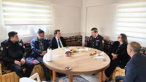 Narman’da Şehit Aileleri ve Gazilere Bayram Ziyareti