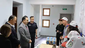 Kaymakam Zafer Şahin’den TÜBİTAK Bilim Fuarına Ziyaret