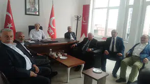 CHP Heyetinden Saadet Partisi’ne Bayram Ziyareti