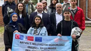 Artvinli Öğrenciler Erasmus+ Kapsamında Hamburg’da