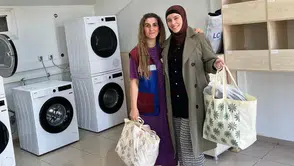 Trabzon'da Ücretsiz Çamaşırhane Hizmetine Öğrencilerden Yoğun İlgi