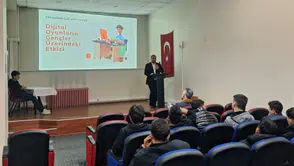 Ortahisar’da Öğrencilere Dijital Oyunlar Semineri Verildi