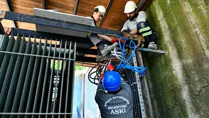 ASKİ, Elektrik Kesintisi Nedeniyle Yaşanan Arızaya Hızla Müdahale Etti