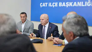 Başkan Sekmen, Çatlı Muhtarlarla İstişare Toplantısında Buluştu