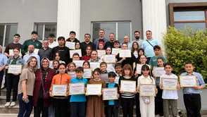 İyidere MEM’den Okullarını Temsil Eden Öğrencilere Teşekkür Belgesi