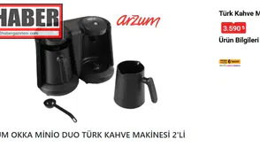 Kahve tutkunlarına müjde: İkili Arzum Türk Kahvesi Makinesi 12 Haziran Cuma BİM’de!