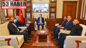 Bayburtspor Yönetiminden Vali Mustafa Eldivan’a Ziyaret