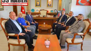 Bayburt Valisi Mustafa Eldivan’dan İl Müftüsü Bayram Danacı’ya Hac Ziyareti