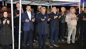 Rize’de AFAD Personeli Ömer Faruk Özkan İçin Tören Düzenlendi