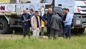 Çat Yarmak Mahallesi’nde Cami İnşaatında Önemli Aşama: Temel Betonu Döküldü