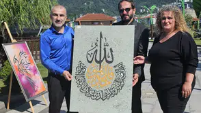 Çay Çarşısı'nda Sanatseverler İçin Özel Kişisel Resim Sergisi Açıldı