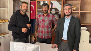 Narman İlçe Müftüsü Sezgin Kezgin Esnaf ve Vatandaşlarla Buluştu
