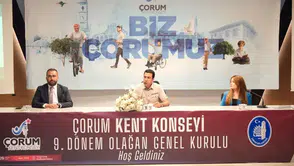 Çorum Kent Konseyi'nden 9. Dönem Olağan Genel Kurul Seçimleri Tamamlandı
