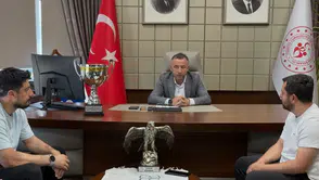 Türkiye Üçüncüsü Güneysuspor’dan İl Müdürü Öztürk’e Ziyaret