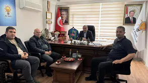 Ardeşenli İş İnsanı Kasım Akcanca’dan AK Parti İlçe Başkanlığına Ziyaret