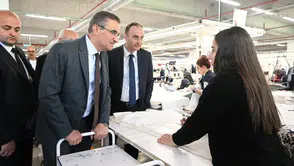 Vali Baruş’tan KOSGEB Destekli Tekstil Firmalarına Ziyaret