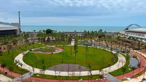 Giresun Merkez Millet Bahçesi Projesinde Çalışmalar Hızla Tamamlanıyor!