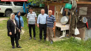 AK Parti Artvin Teşkilatı Alabalık Köyü’nde Vatandaşlarla Buluştu