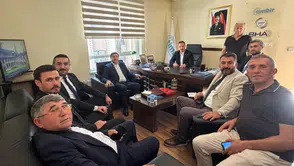 ASİAD Heyeti, TİMBİR Genel Başkanı Dr. Basa'yı Ankara'da Ziyaret Etti