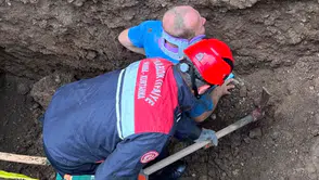 Akçaabat'ta Göçük Altında Kalan İşçi İtfaiyenin Hızlı Müdahalesiyle Kurtarıldı