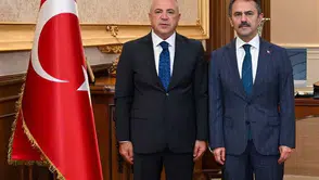 Dilovası Kaymakamı Çelik, Vali Aktaş'ı makamında ziyaret etti