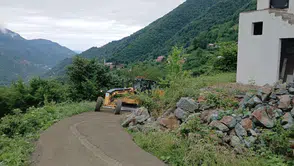 Işıklar Mahallesi'nde Kuru Beton Yol Çalışması Tamamlandı
